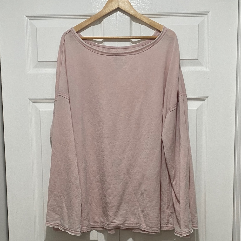 Women's free people Pink Long Sleeve Top